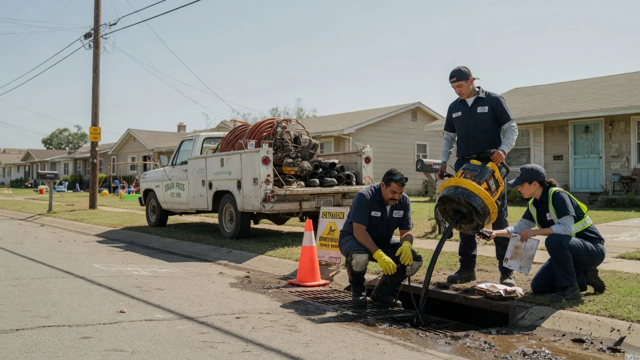 Drain Cleaning in Center Point, TX near me
